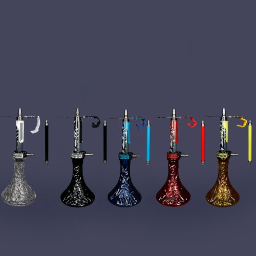 4×4 Stainless Steel Hookah