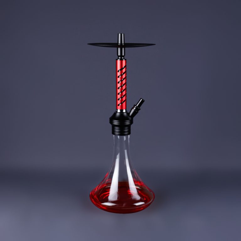 214-M6 portable hookah in dark grey for wholesale